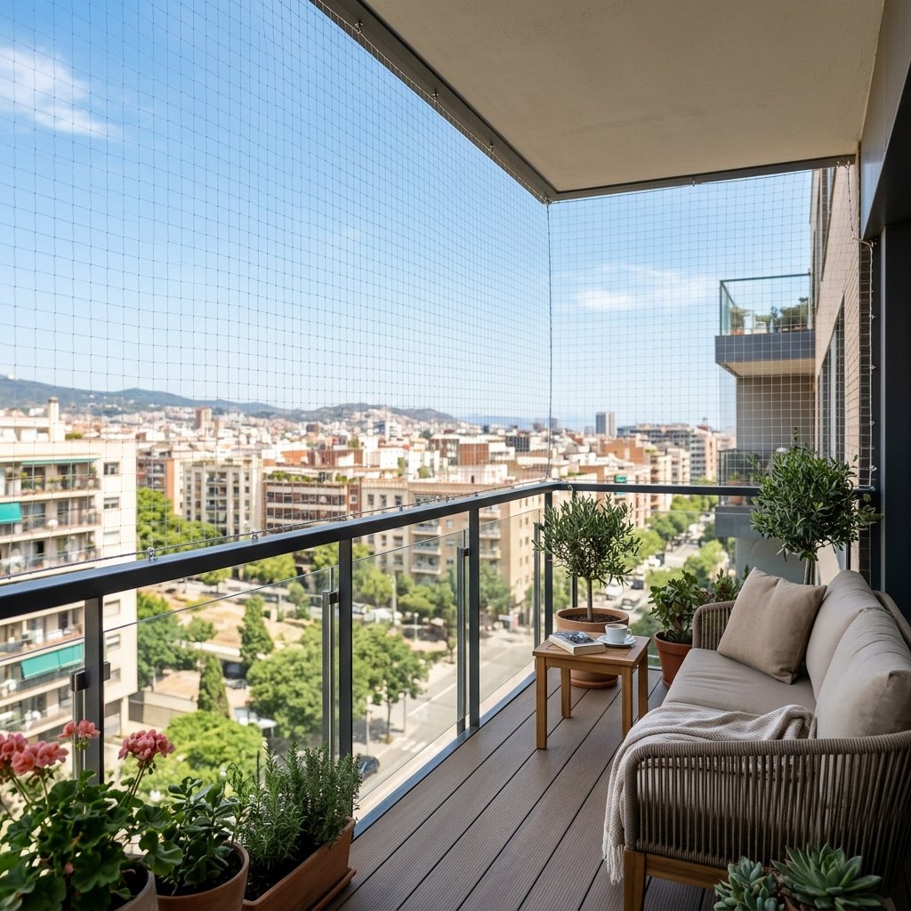 Balcony Safety Nets View