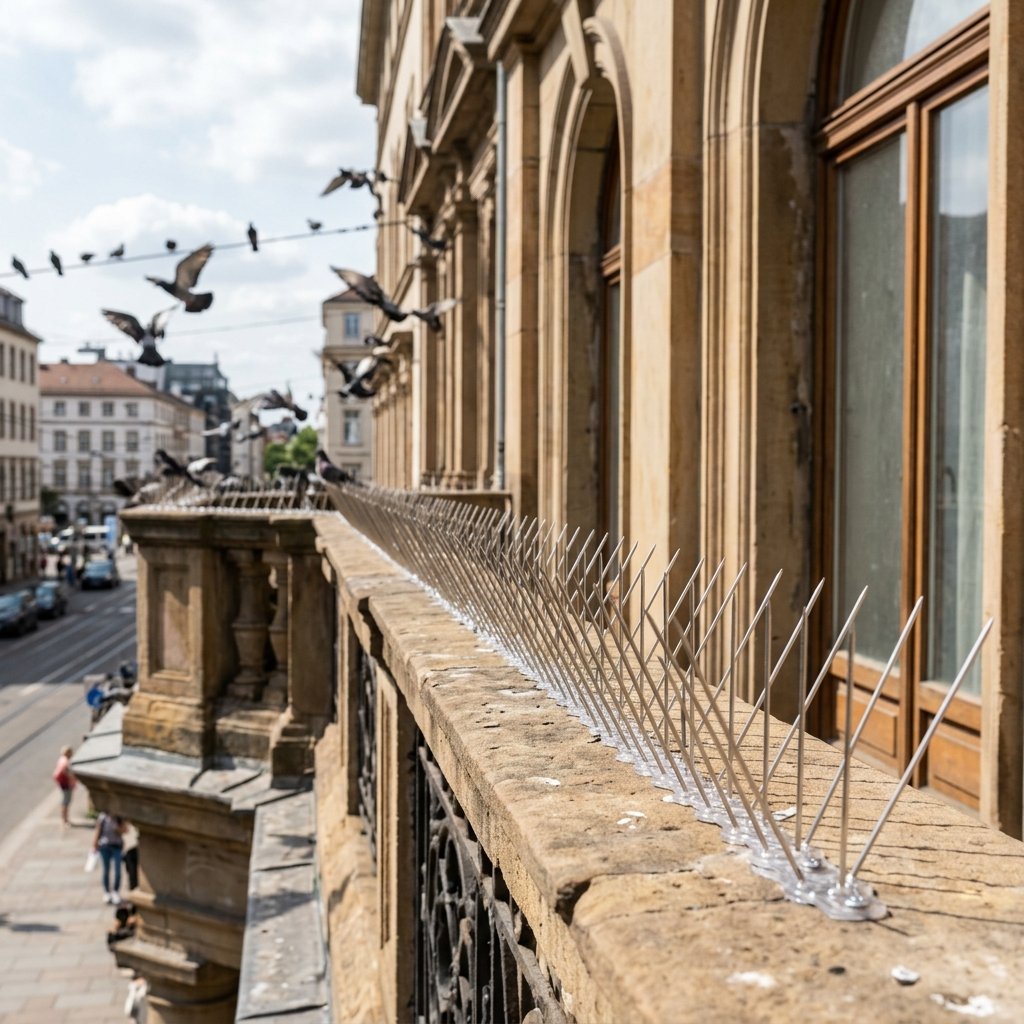 Bird Spikes View
