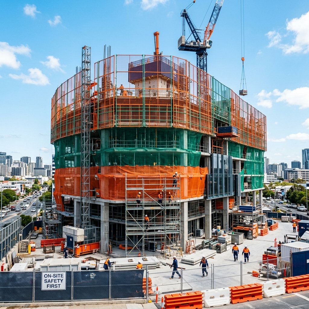 Construction Safety Nets Detail