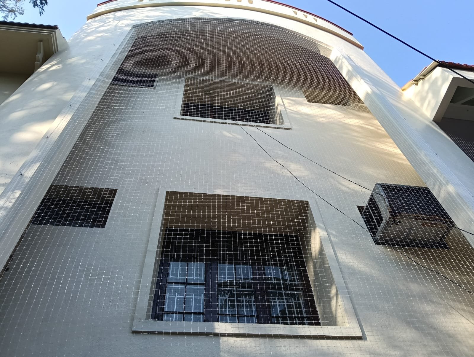 Duct Area Safety Nets View