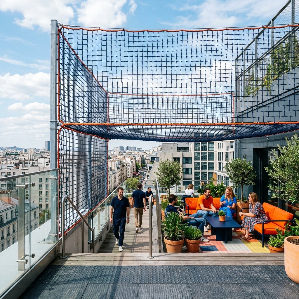 Terrace Safety Nets View